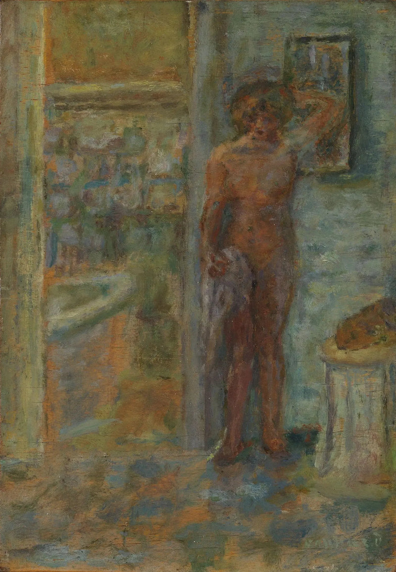 Der kleine Akt am Spiegel - Pierre Bonnard