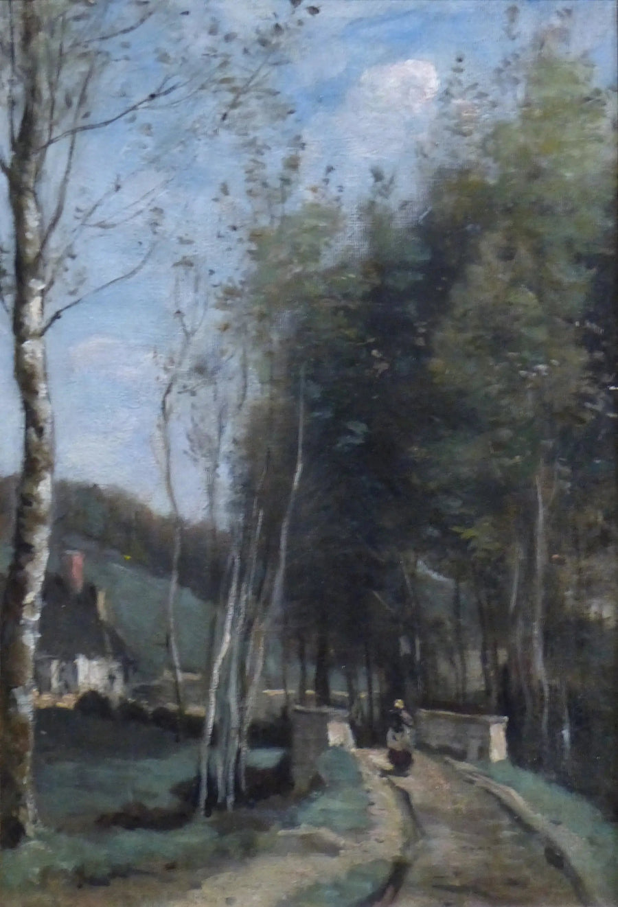 Die kleine Brücke - Jean-Baptiste Camille Corot