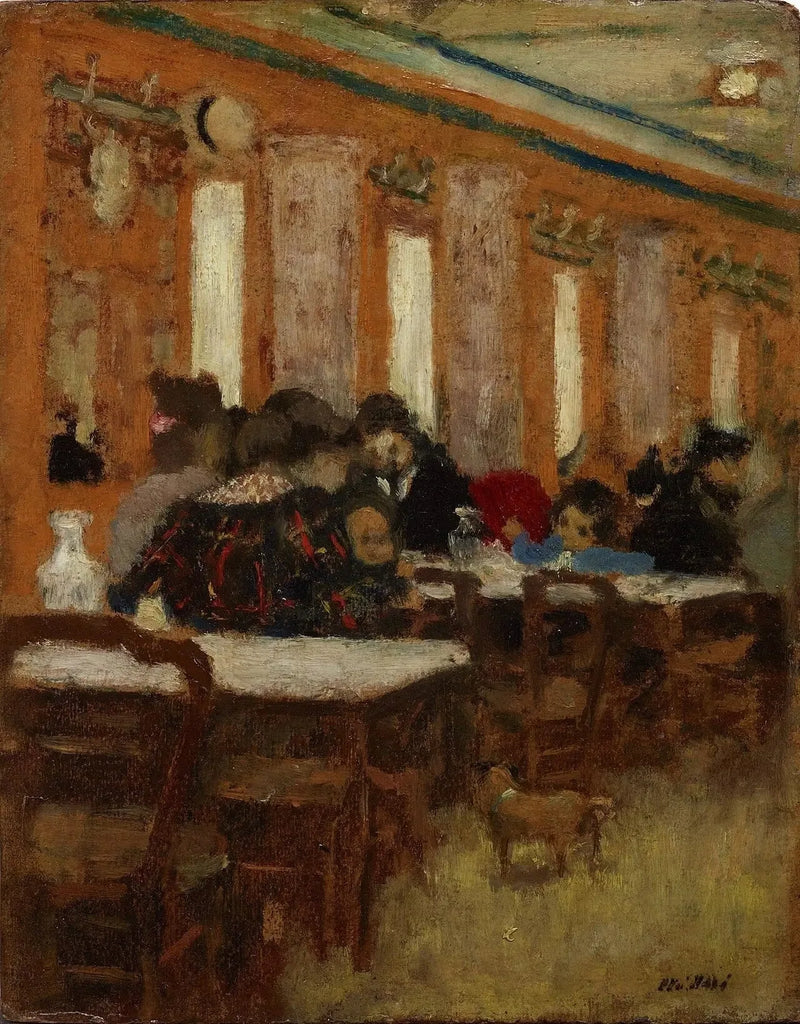 Das kleine Restaurant - Édouard Vuillard