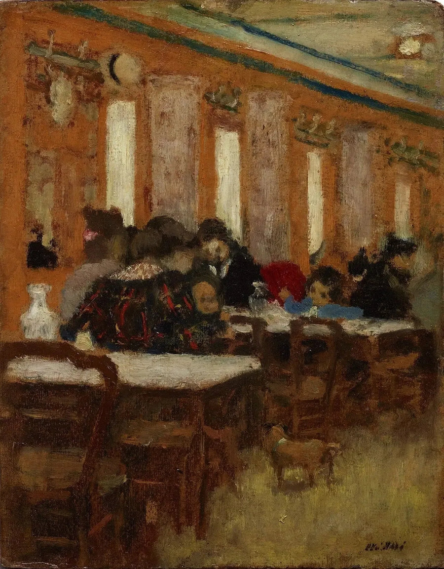 Das kleine Restaurant - Édouard Vuillard