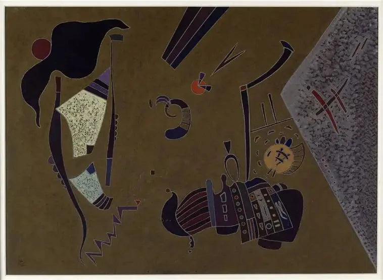 Der kleine rote Kreis - Vassily Kandinsky