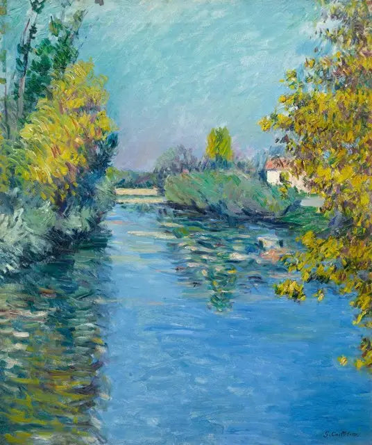 Der kleine BH der Seine, Herbst-Effekt - Gustave Caillebotte