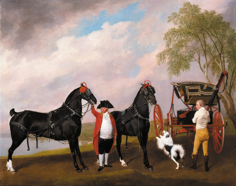 Der Phaéton des Prinz von Galles - George Stubbs