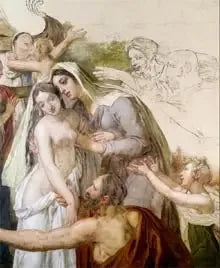 Der Philosoph Bias rachetant les esclaves - Charles Meynier