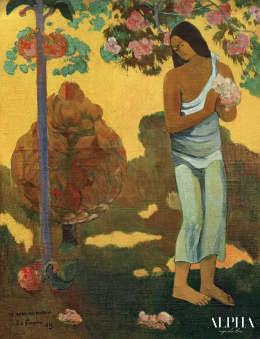 Le pied de Marie - Paul Gauguin - Reproductions de tableaux et peintures haut de gamme