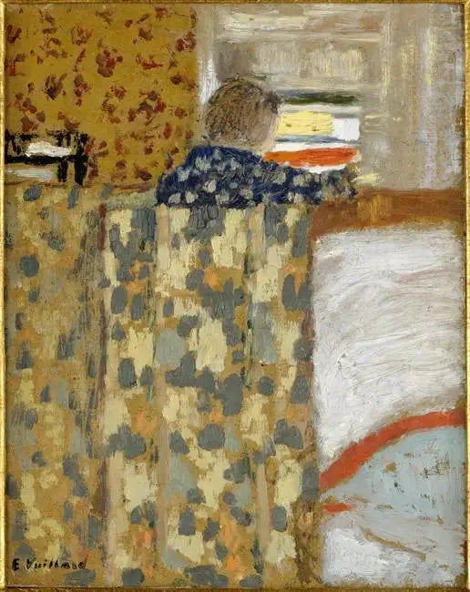 Der Wäscheschrank - Édouard Vuillard