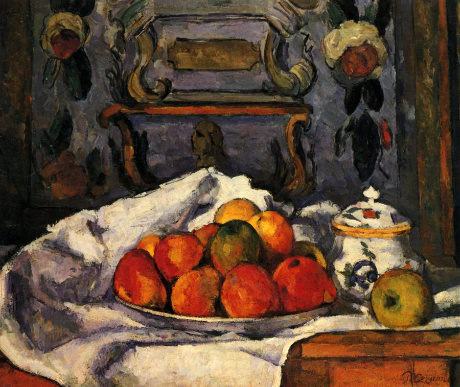 Der Apfelteller - Paul Cézanne