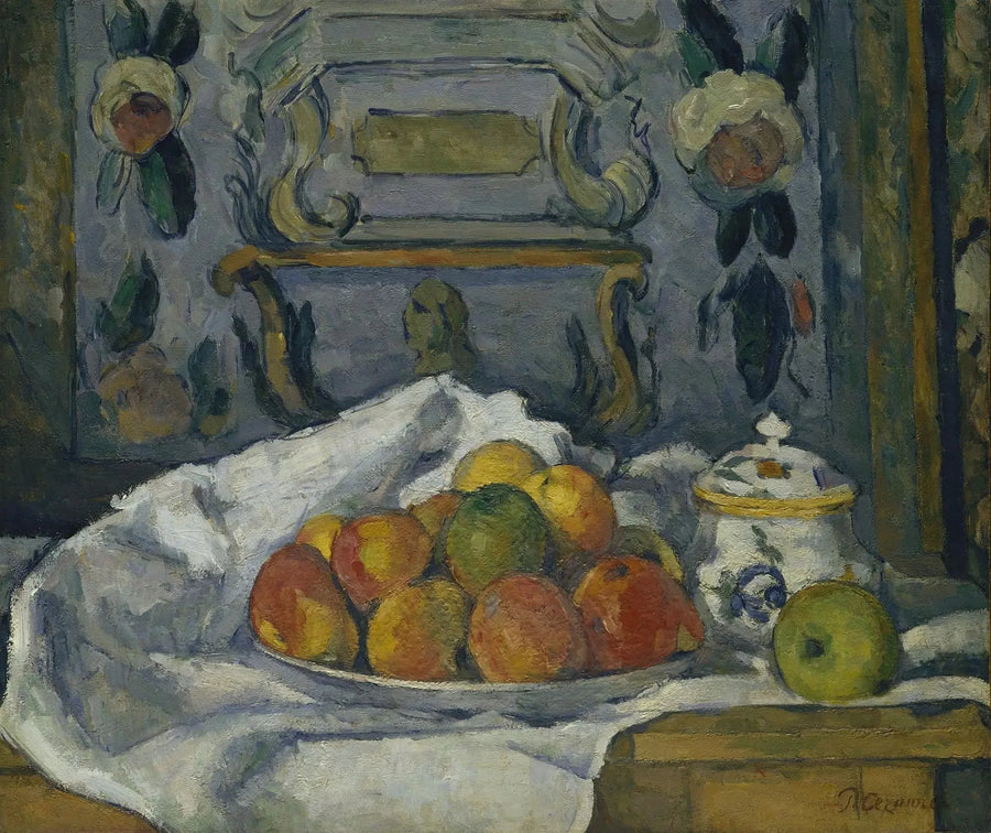 Der Apfelteller - Paul Cézanne