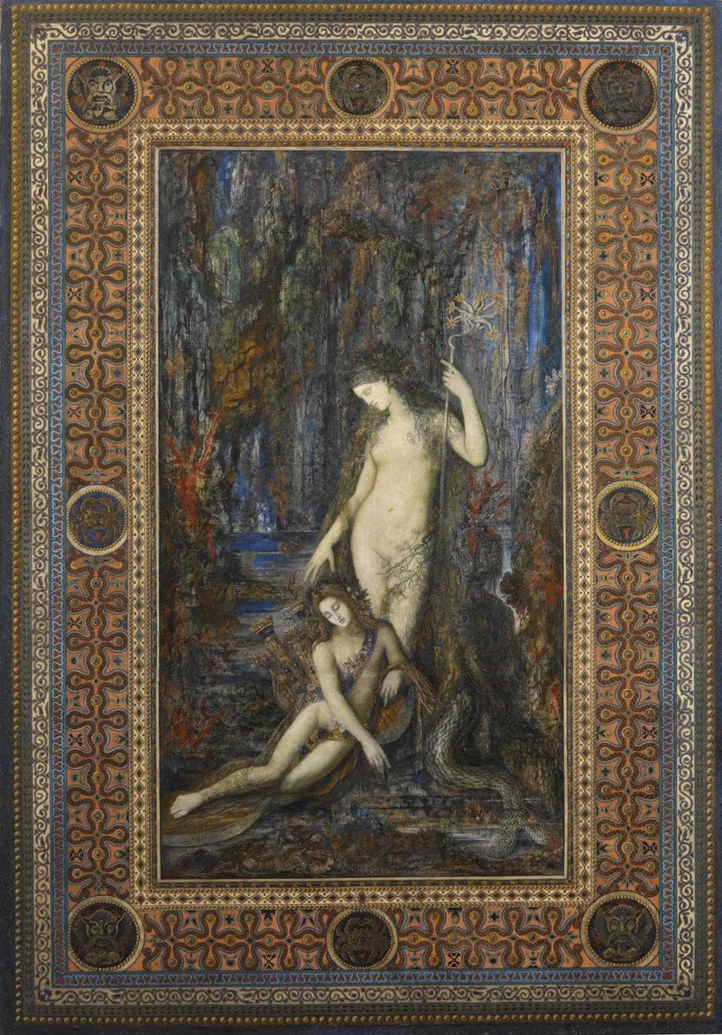 Der Dichter und die Sirene - Gustave Moreau