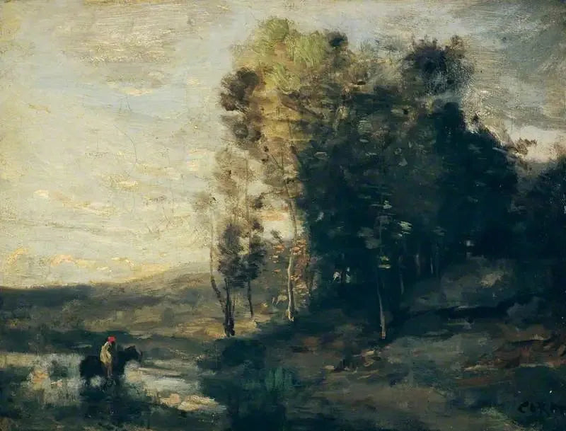 Der Wasserpunkt - Jean-Baptiste Camille Corot