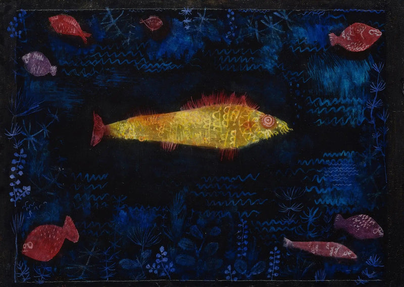 Der goldene Fisch - Paul Klee