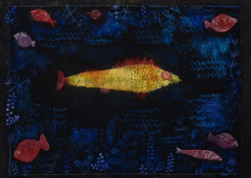 Der goldene Fisch - Paul Klee