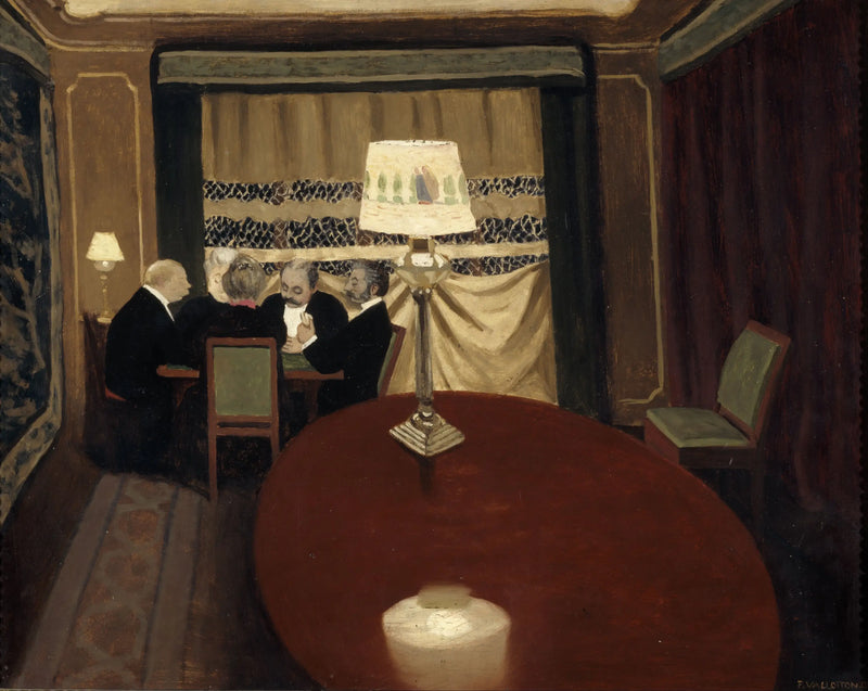 Das Poker - Félix Vallotton