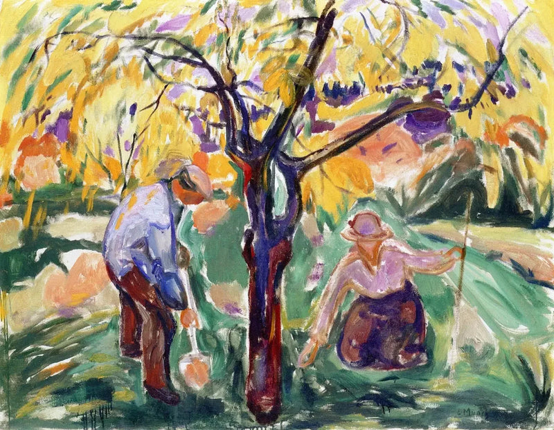 Der Apfelbaum - Edvard Munch