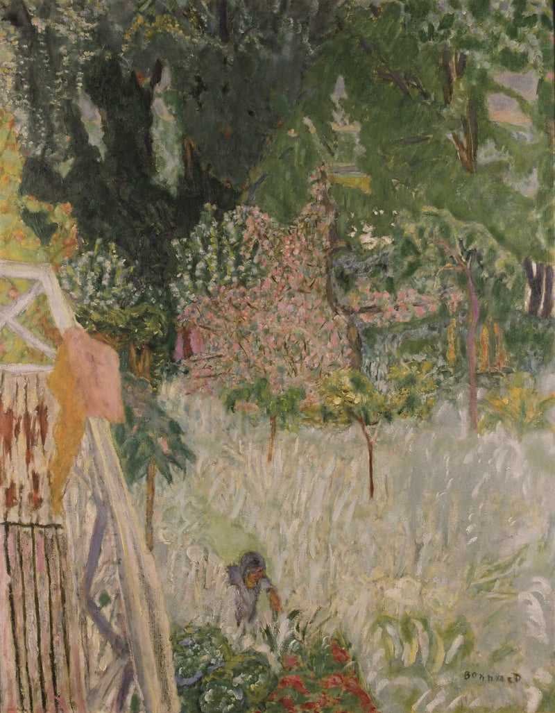 Der blühende Apfelbaum - Pierre Bonnard