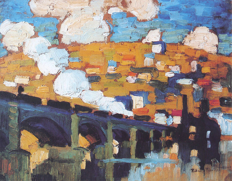 Die Brücke der Engländer - Robert Antoine Pinchon