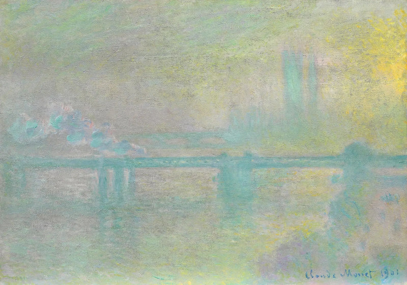 Die Charing Cross Brücke, London - Claude Monet