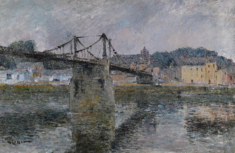Die Elbeuf-Brücke - Gustave Loiseau
