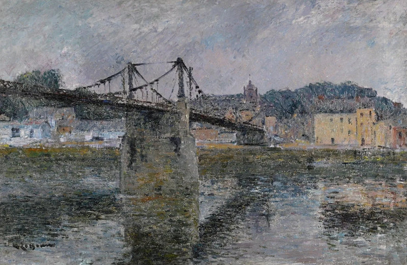 Die Elbeuf-Brücke - Gustave Loiseau