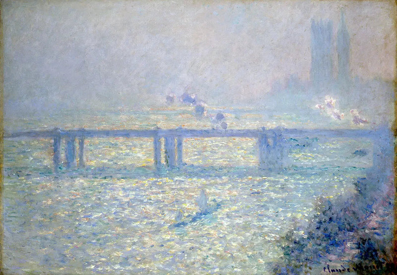 Die Charing Cross Brücke - Claude Monet