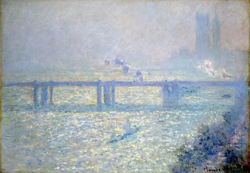 Die Charing Cross Brücke - Claude Monet