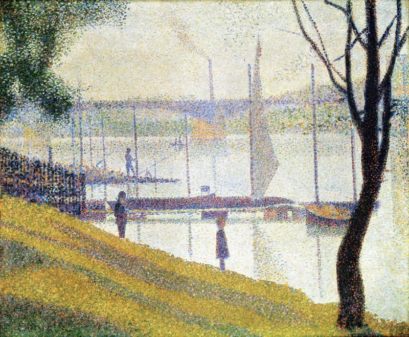 Die Brücke von Courbevoie - Georges Seurat