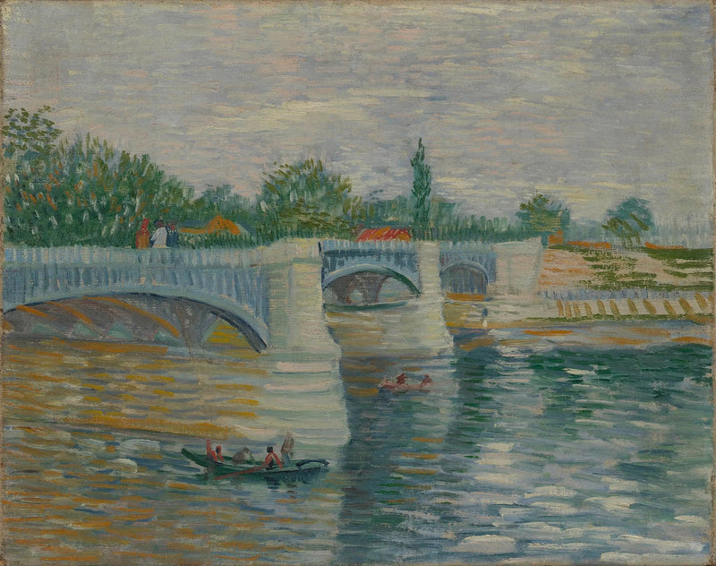 Die Brücke von Courbevoie - Vincent van Gogh