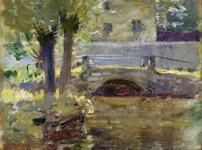 Die Giverney-Brücke - Theodore Robinson