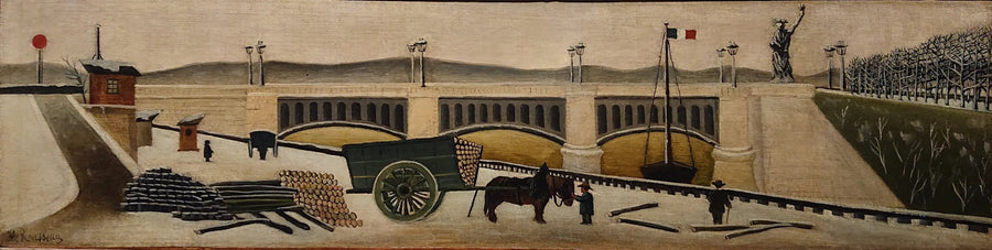 Die Brücke von Grenelle - Henri Rousseau