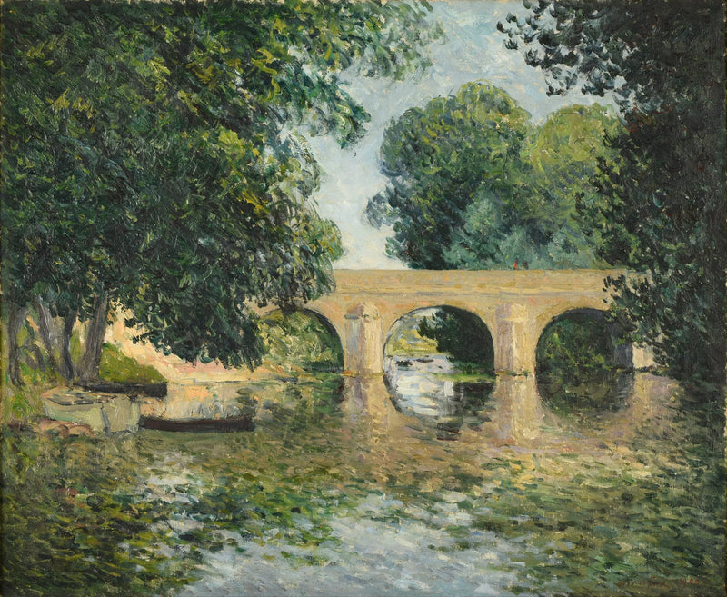 Die Brücke von Isle-Adam oder die Alte Brücke - Maxime Maufra