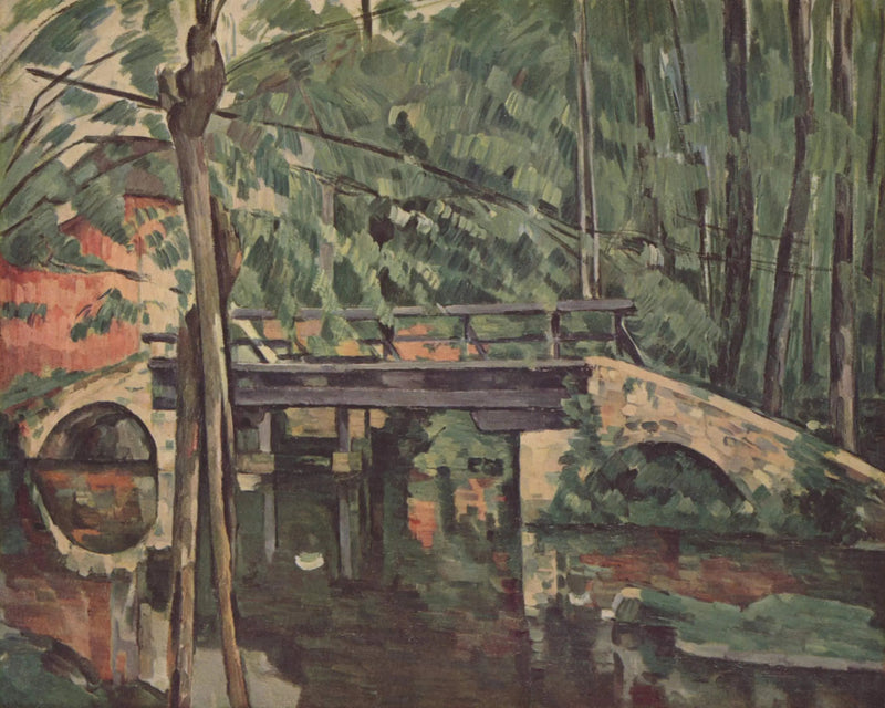 Die Brücke von Maincy - Paul Cézanne
