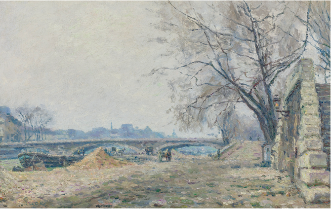 Die Brücke von Solférino - Maximilien Luce