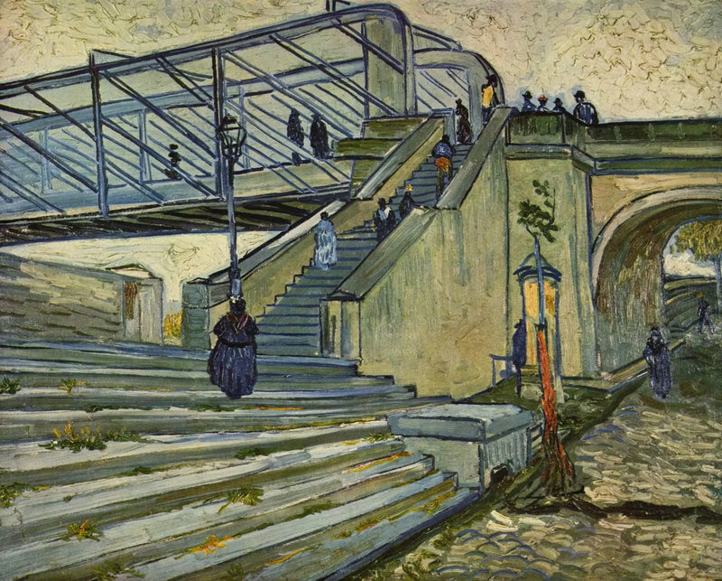 Die Brücke von Trinquetaille - Vincent van Gogh