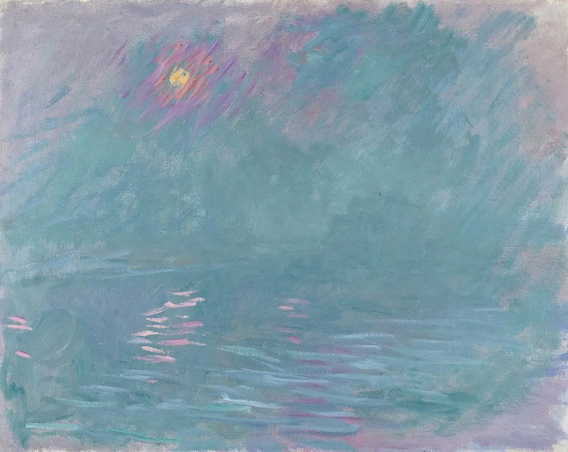 Die Waterloo-Brücke - Claude Monet