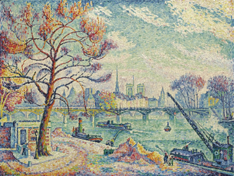 Die Brücke der Künste - Paul Signac
