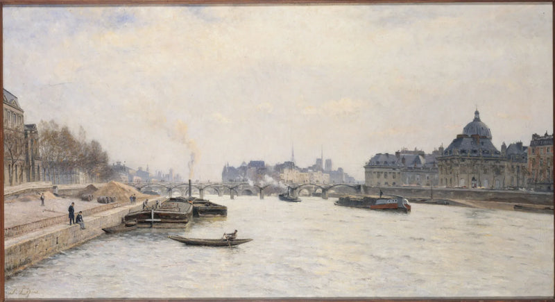 Die Brücke der Künste, Blick von der Royal-Brücke - Stanislas Lépiné