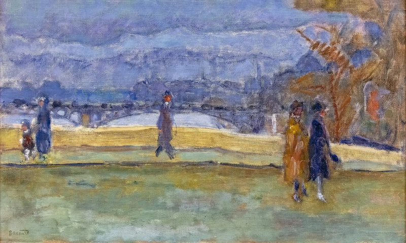 Die Brücke der Heiligen Väter - Pierre Bonnard