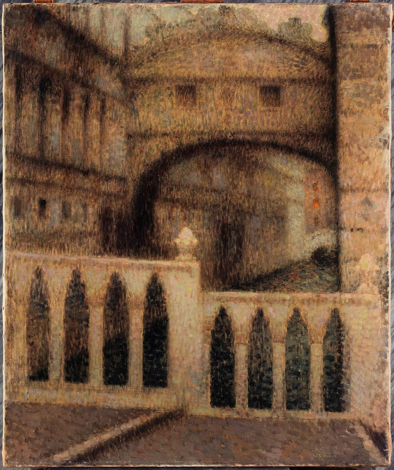 Die Brücke der Seufzer - Henri Le Sidaner