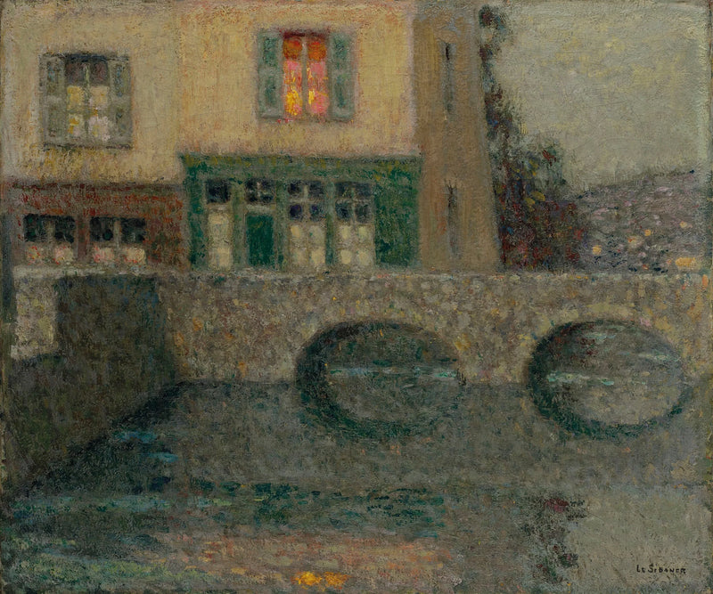 Die Brücke - Henri Le Sidaner