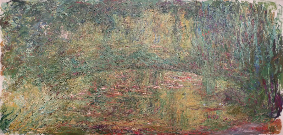 Die japanische Brücke - Claude Monet