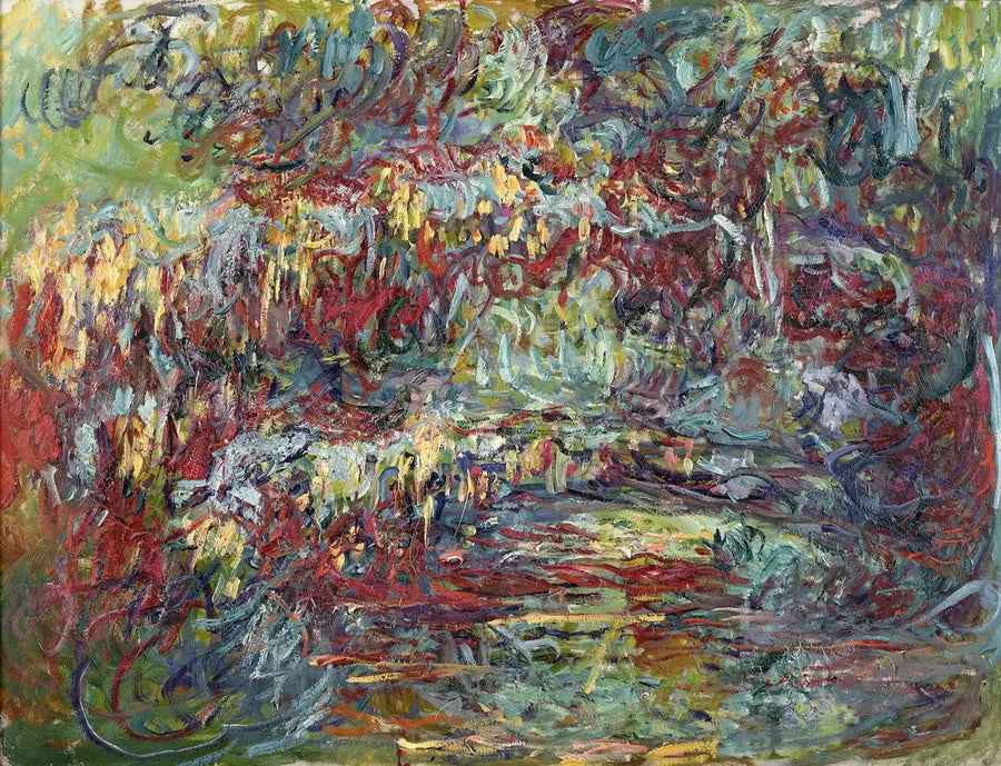Die Japanische Brücke - Claude Monet