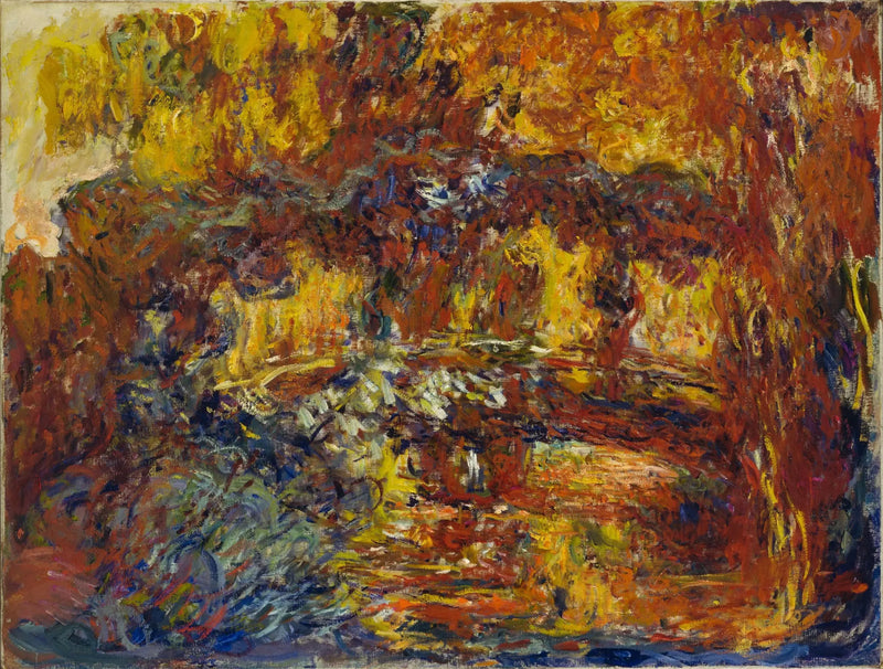Die Japanische Brücke - Claude Monet