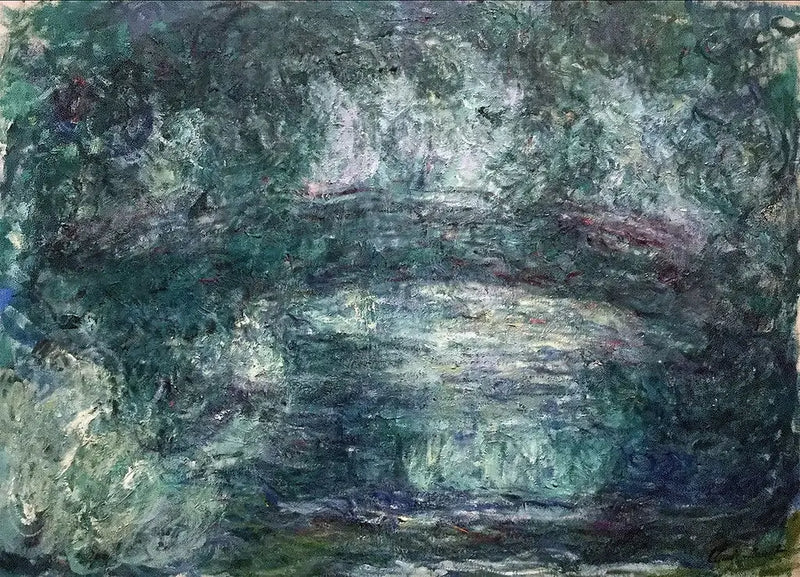 Die japanische Brücke - Claude Monet