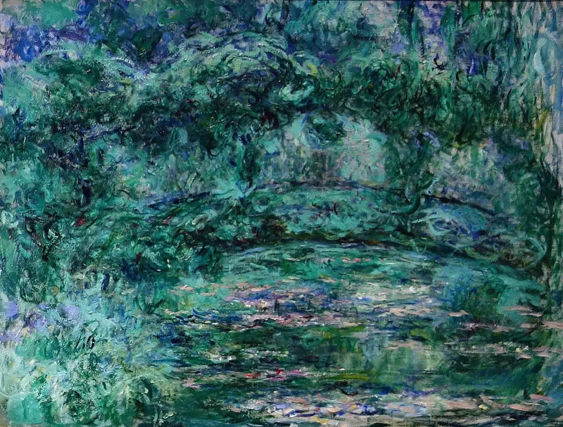 Die japanische Brücke - Claude Monet