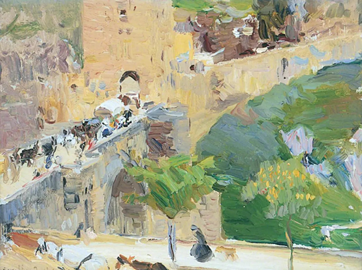 Le Pont - Joaquín Sorolla image 1 reproduction artisanale de tableau