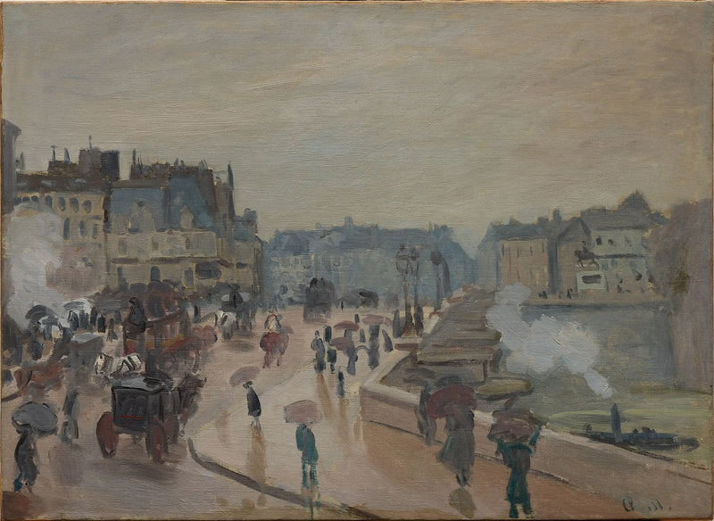 Die Pont Neuf - Claude Monet