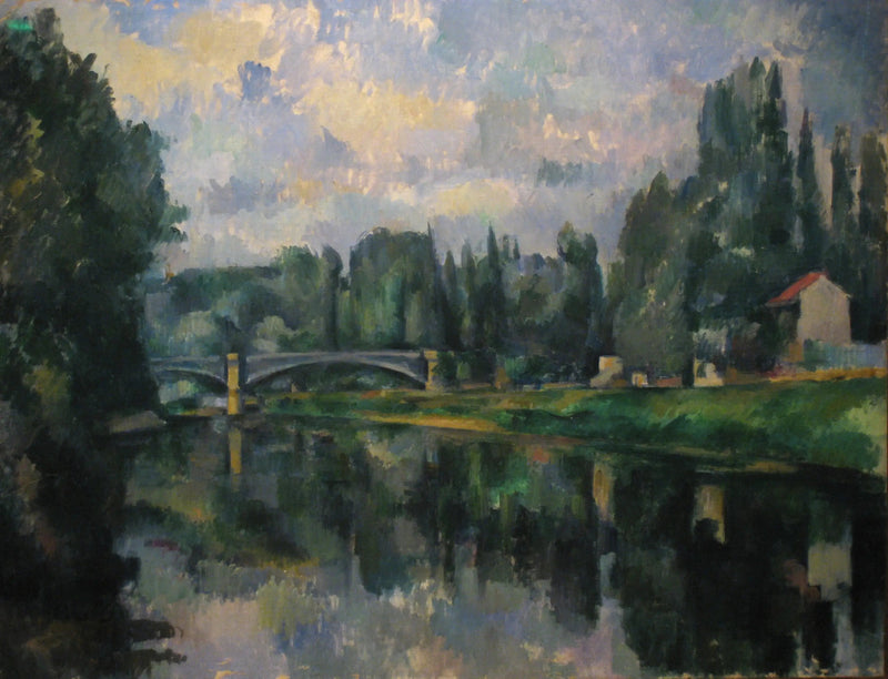 Die Brücke über die Marne in Créteil - Paul Cézanne