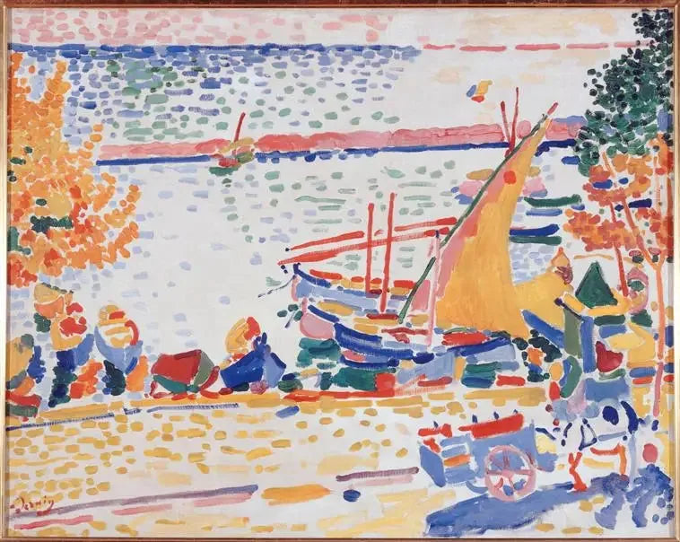 Der Hafen von Collioure - André Derain