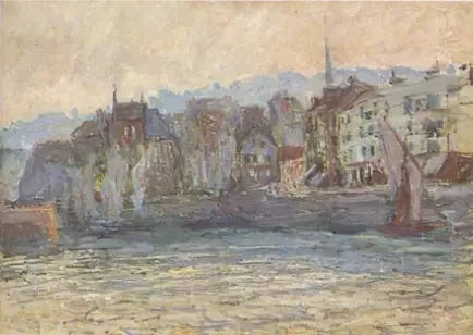 Der Hafen von Honfleur - Claude Monet