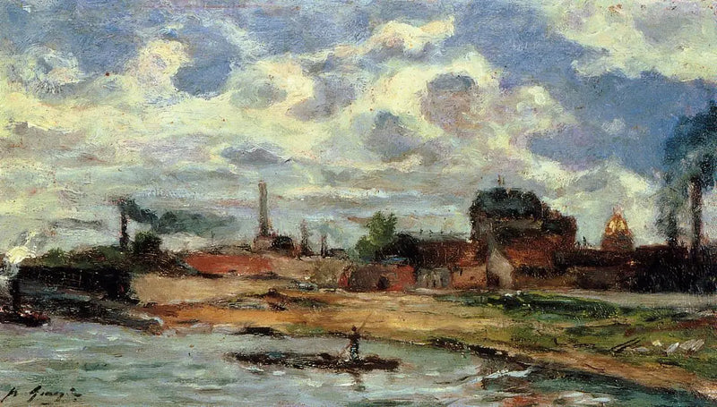 Der Hafen von Javel I - Paul Gauguin